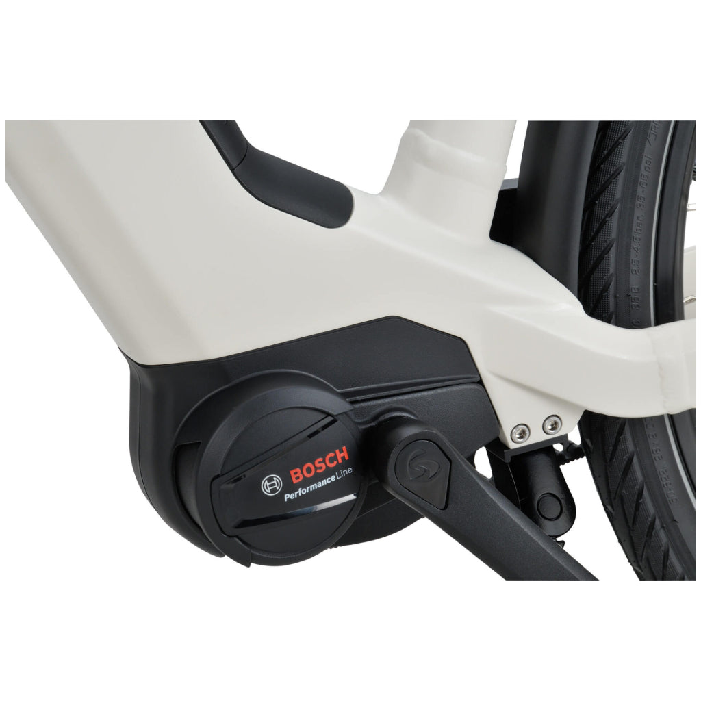 Sparta A-Shine Energy BES3 Dames E-Bike | Flex Accu (500Wh/625Wh) | Enviolo Naaf | Riem | Dover White Mat