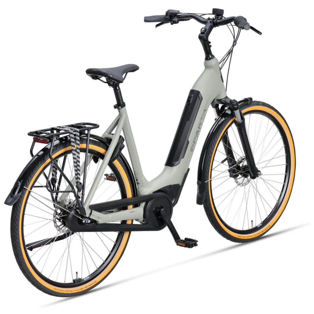 Sparta C-Grid Fit Dames E-Bike | 500Wh Accu | 7 Versnellingen | Betongrijs Mat