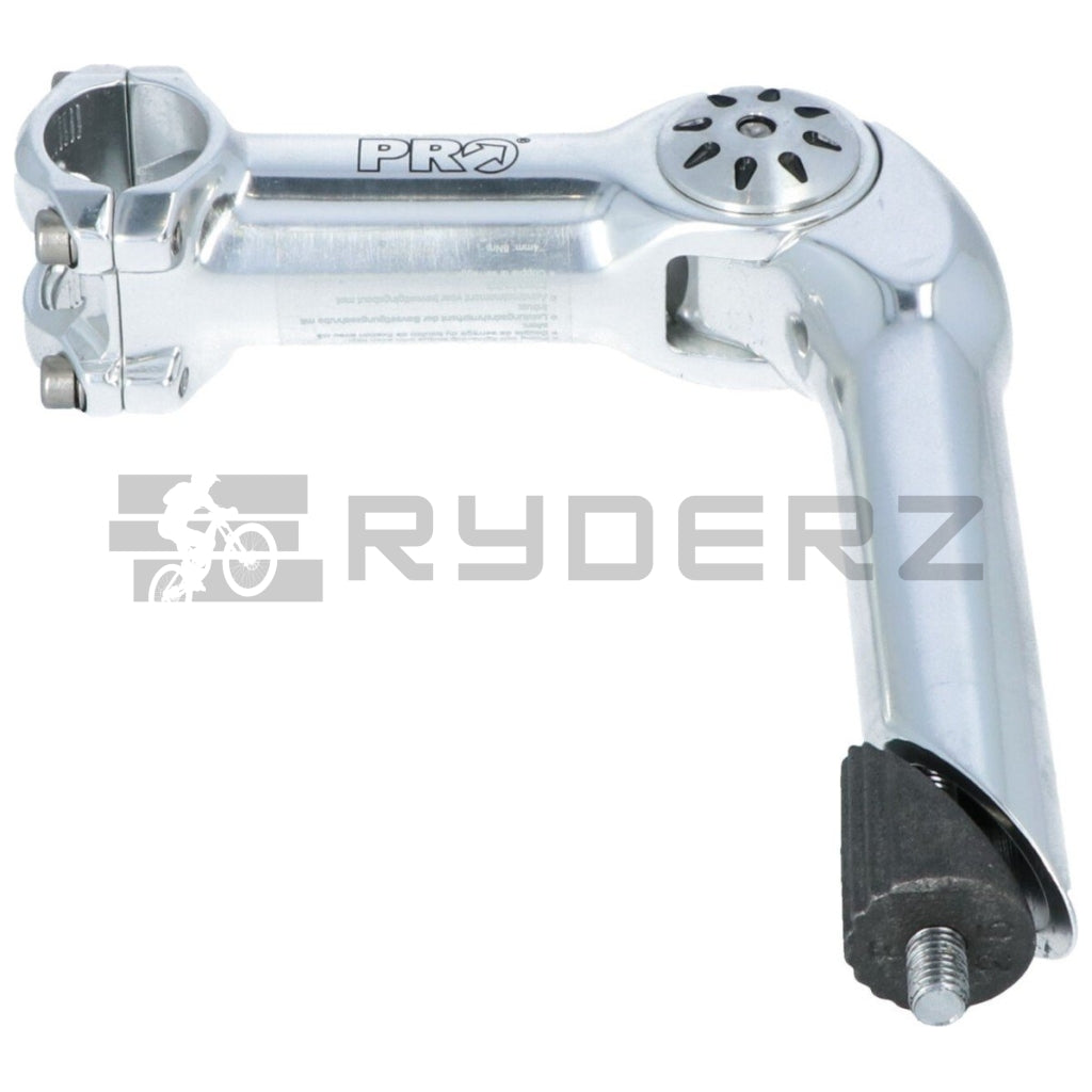 Stuurpen verstelbaar 25,4 / 115 / 25,4 mm - chroom