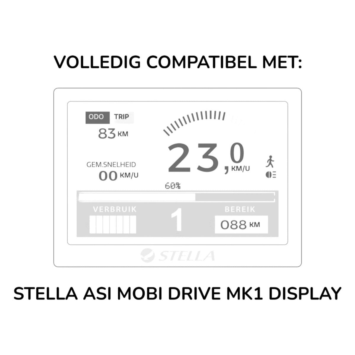 Stella ASI Mobi Drive Connect POD Bediening LIN