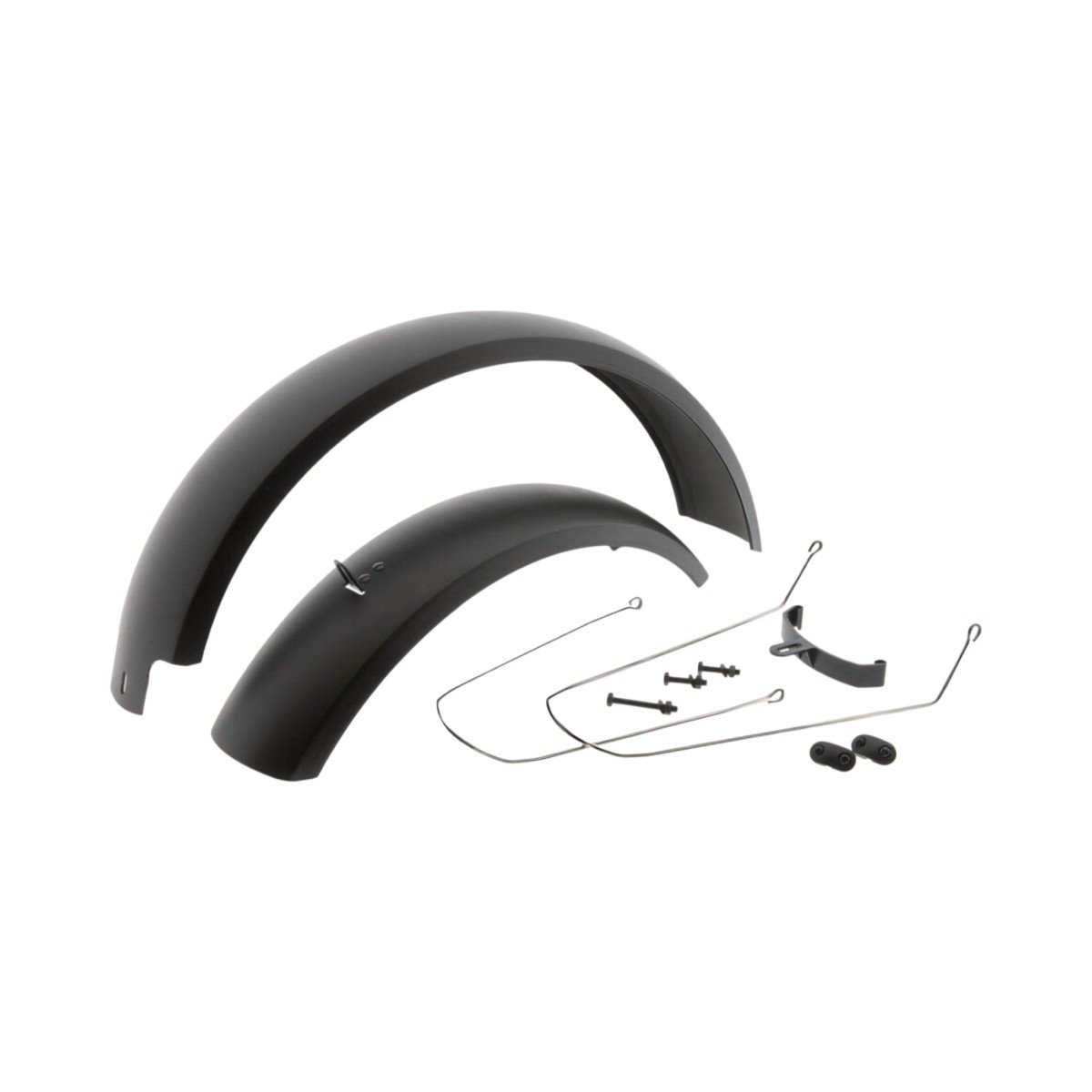 Mirage fatbike spatbordset 20'' / 110mm zwart