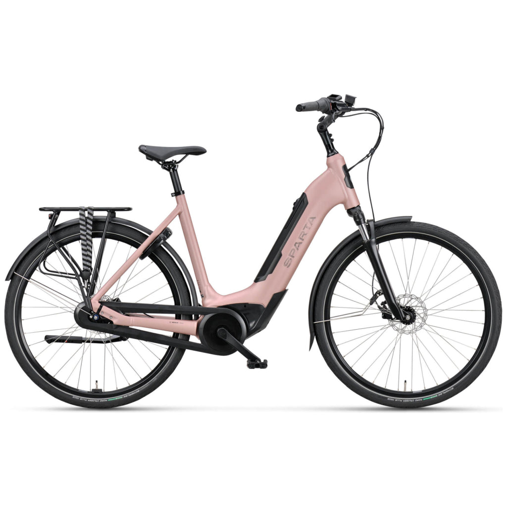 Sparta C-Grid Energy BES3 Dames E-Bike | 500Wh Accu | 7 Versnellingen | New Pink Mat