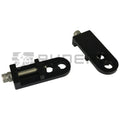 VWP Kettingspanner BMX CNC alu voor 3/8"as black (P/2)