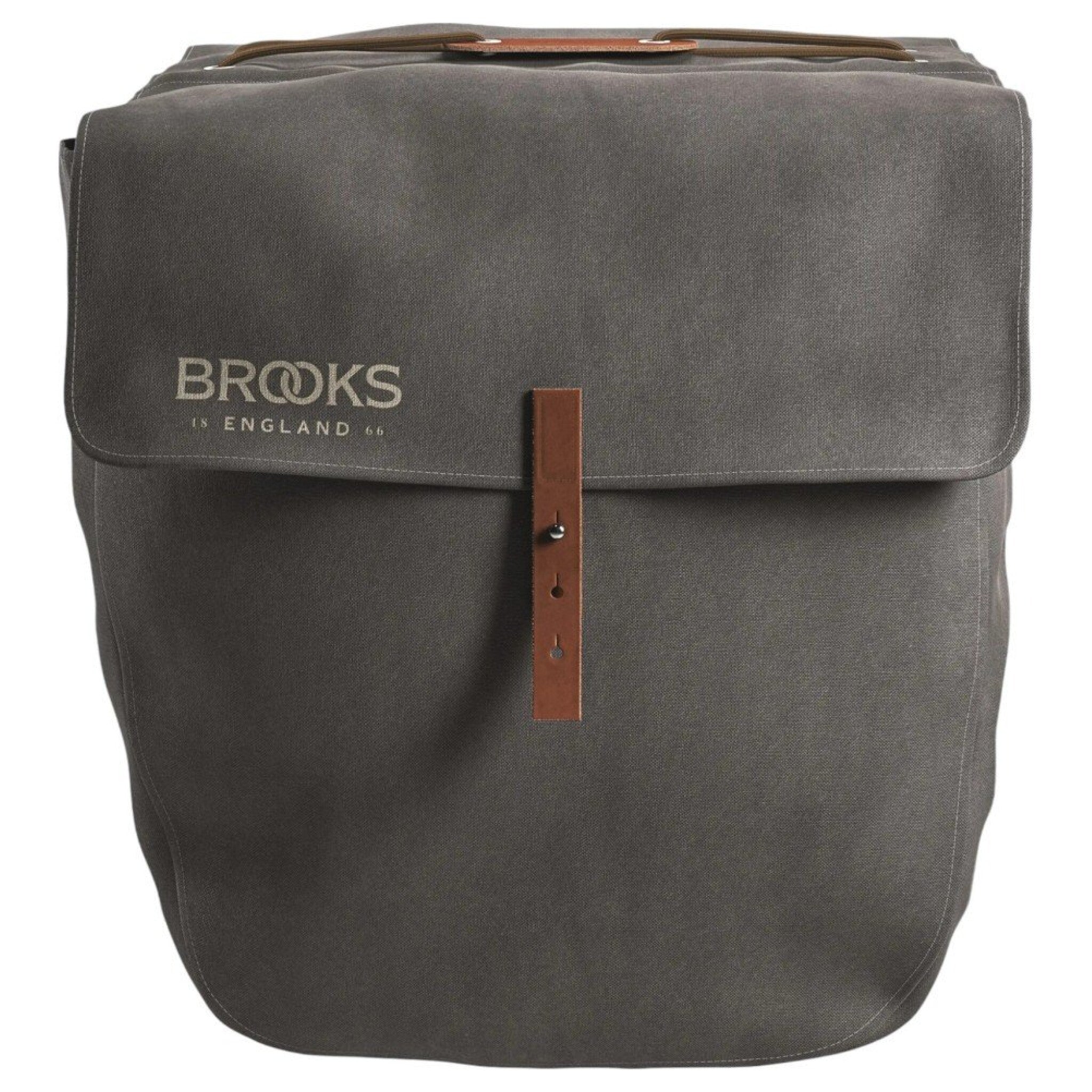 Brooks Brick Lane dubbele tas grijs