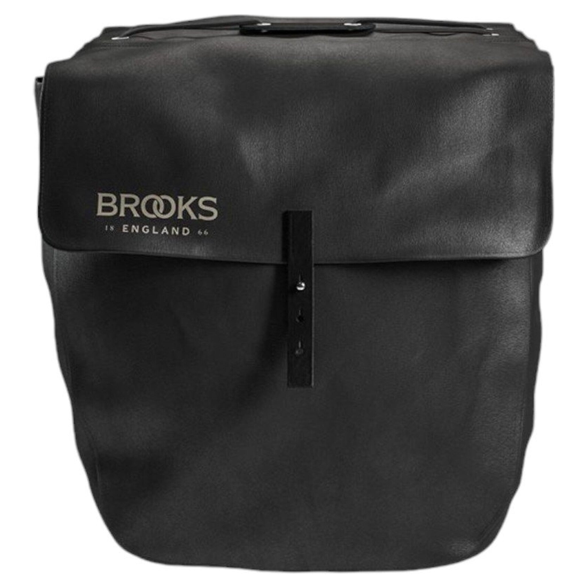 Brooks Brick Lane Pannier dubbele tas zwart