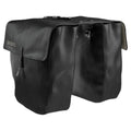 Brooks Brick Lane Pannier dubbele tas zwart