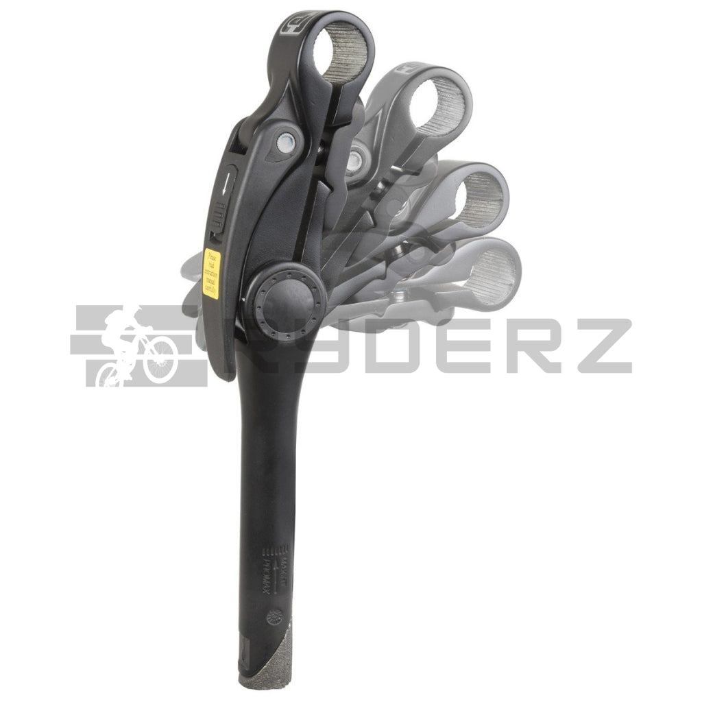 Promax verstelbare stuurpen 1 inch zwart