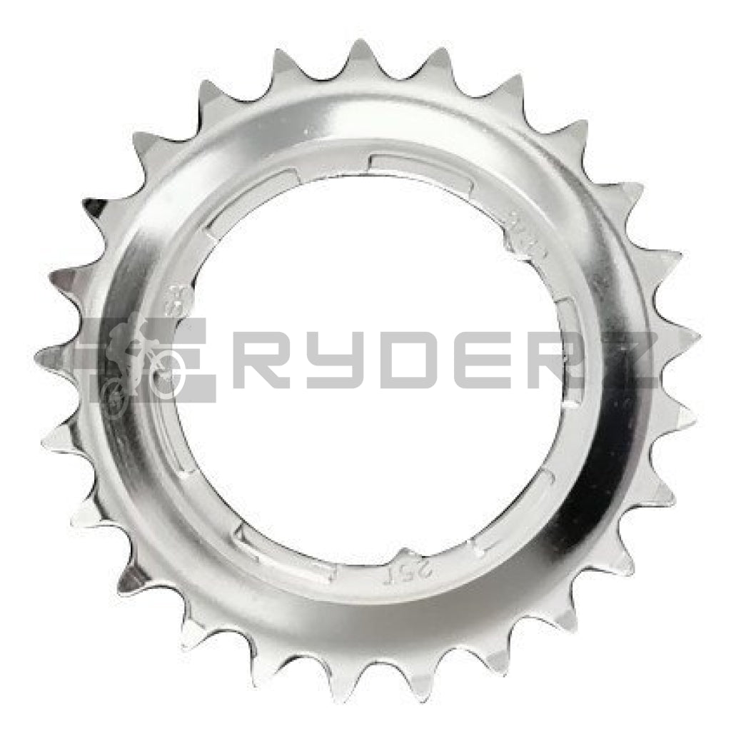 Sturmey Archer C50 tandwiel 1/8" doorgezet chroom 19t