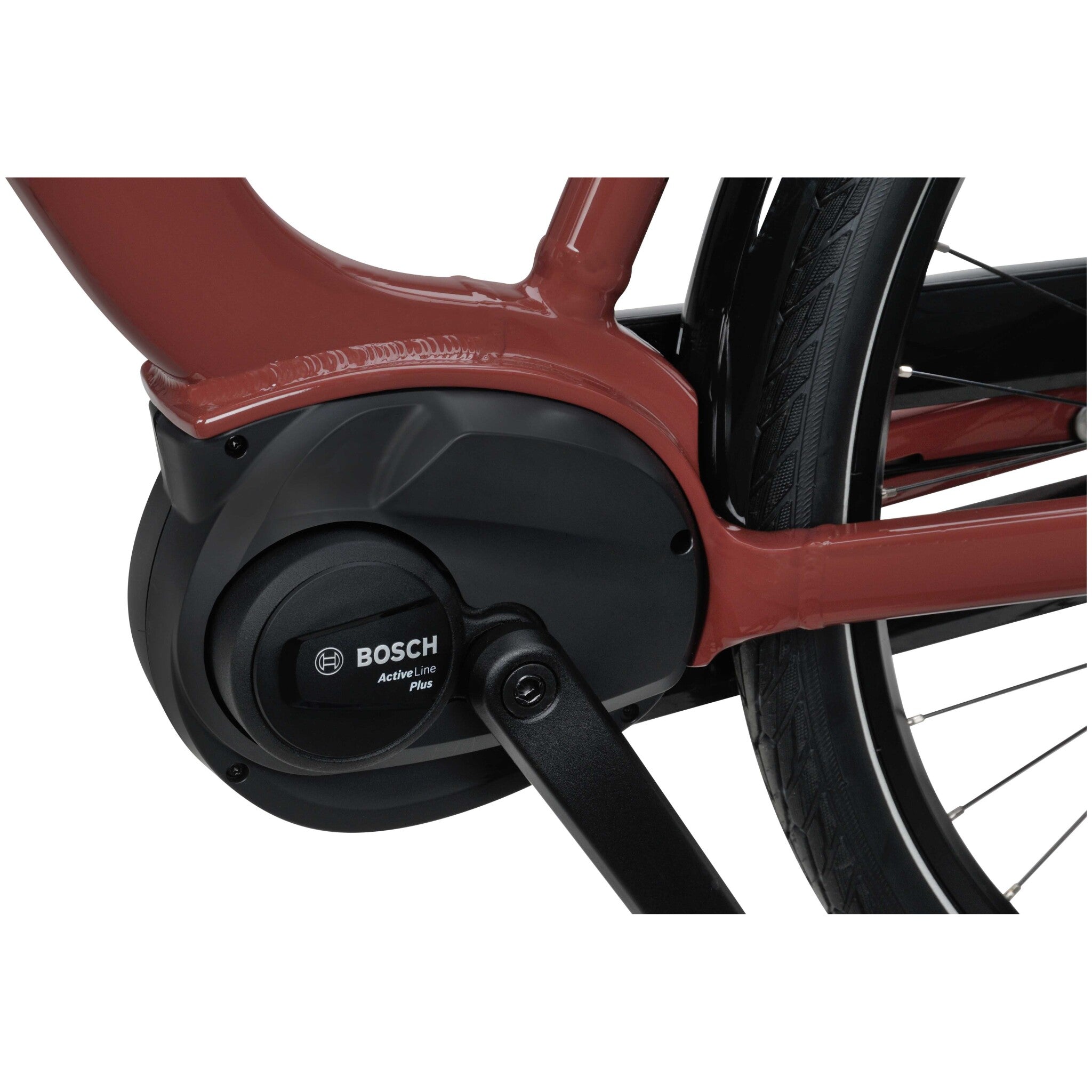 BATAVUS Altura E-Go Plus N7 Lageinstap Rood Bruin Glans 51cm 2024