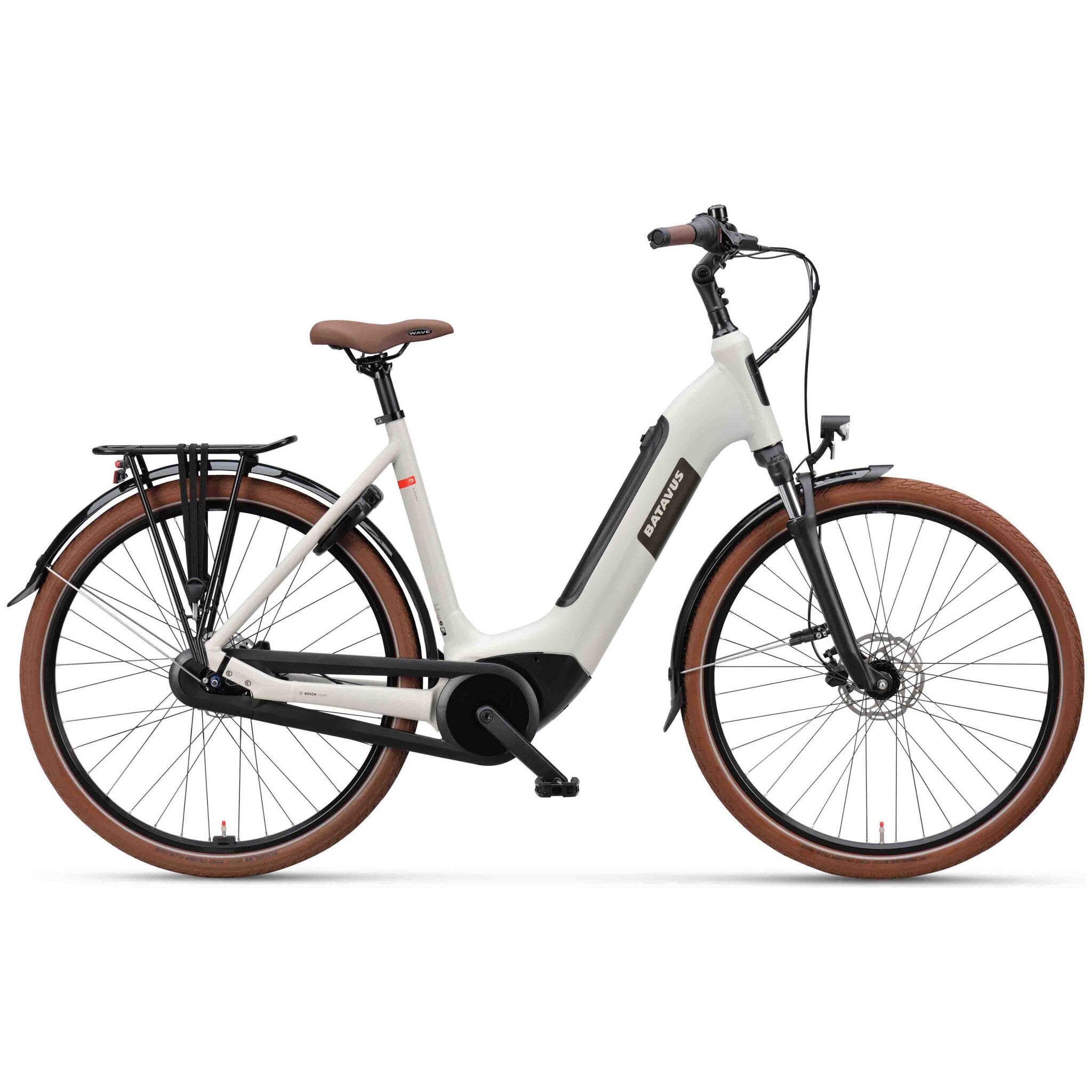 Batavus Altura E-Go Power elektrische damesfiets lichtgrijs mat