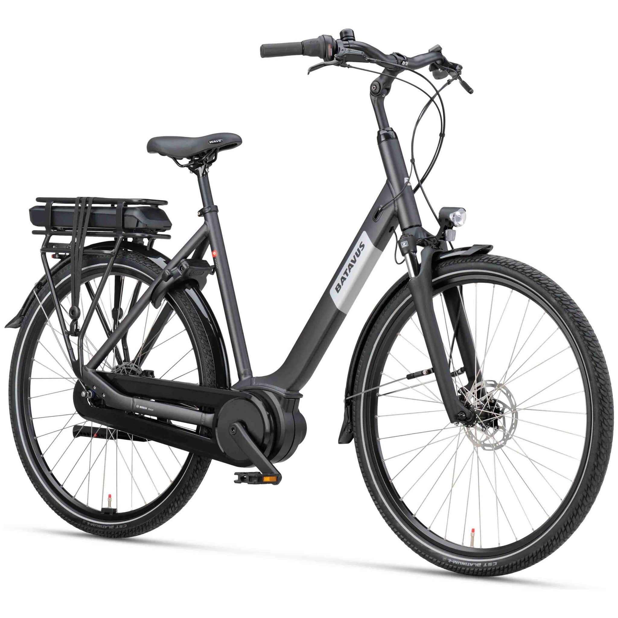 Batavus Altura E-Go Plus elektrische damesfiets zwart mat