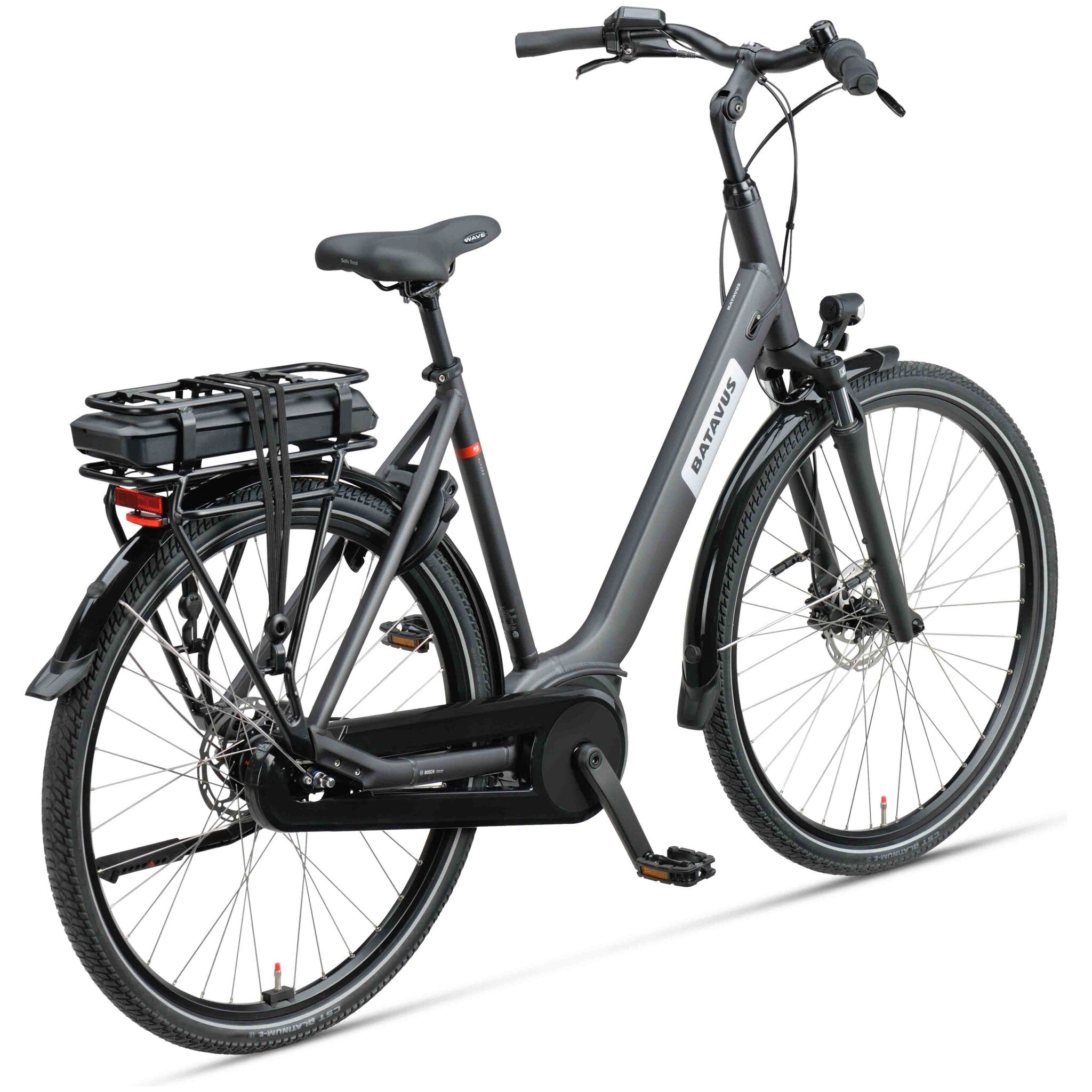 Batavus Altura E-Go Plus elektrische damesfiets zwart mat