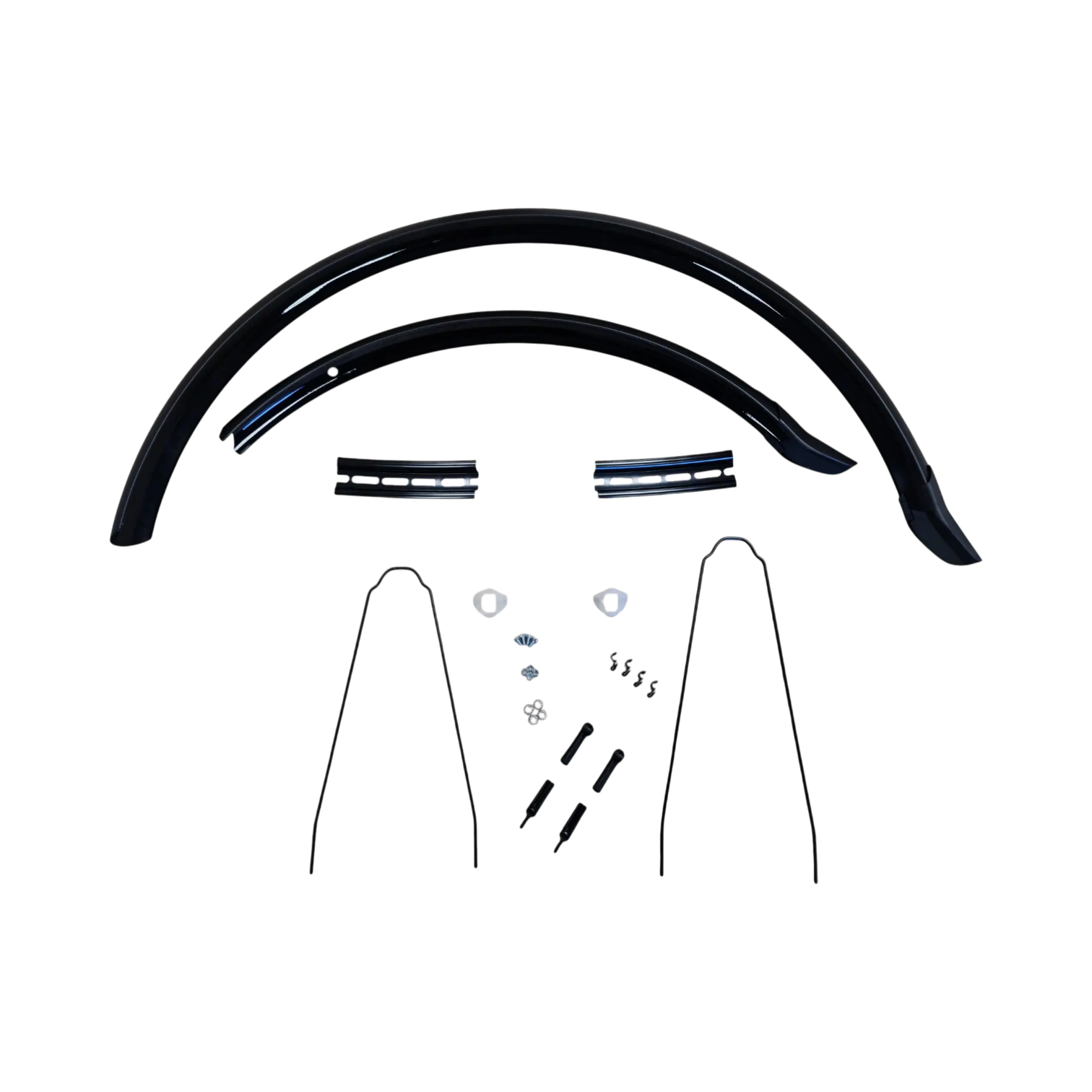 Stella SFM PVC spatbordset 28'' mat zwart