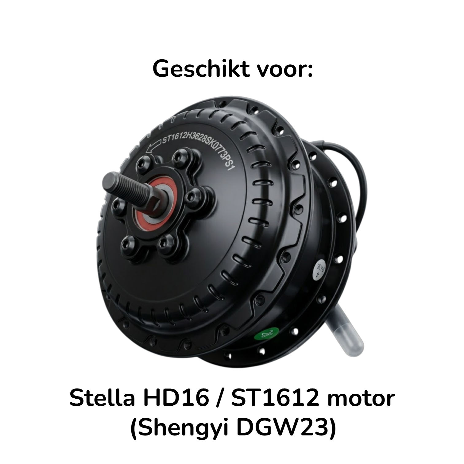 Stella ST1612 motor tandwielset voor Shengyi DGW23 voorwielmotor