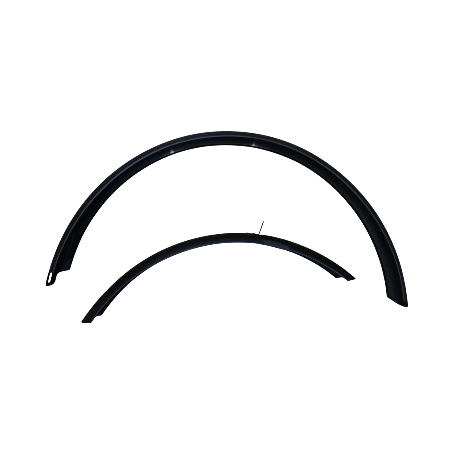 Stella aluminium spatbordset 28'' mat zwart