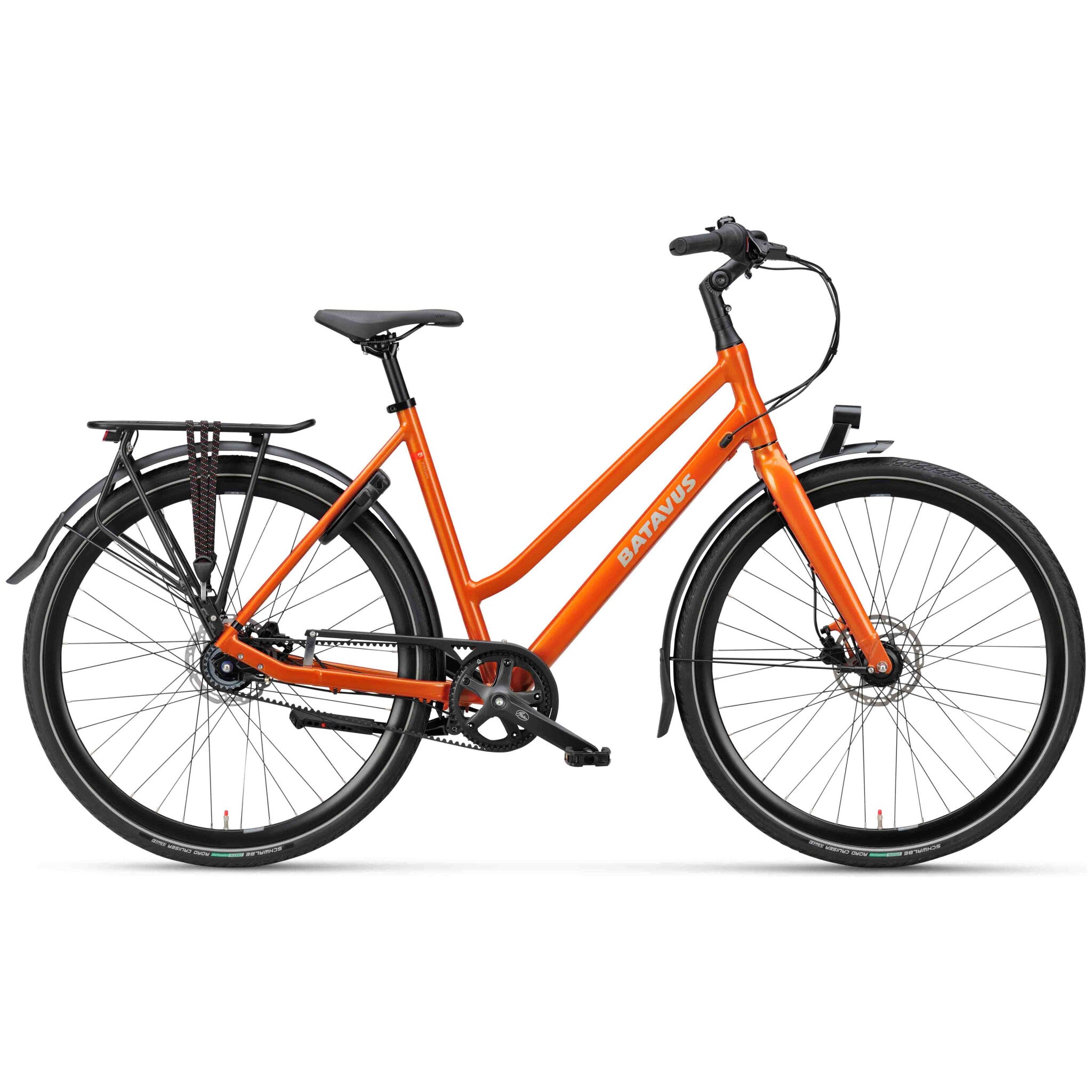 Batavus Dinsdag Exclusive - Dames, 7v, Oranje Glans