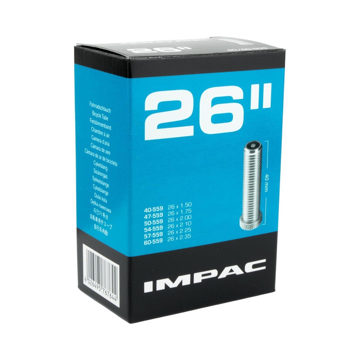 Impac AV26 binnenband 26'' breed AV 40mm