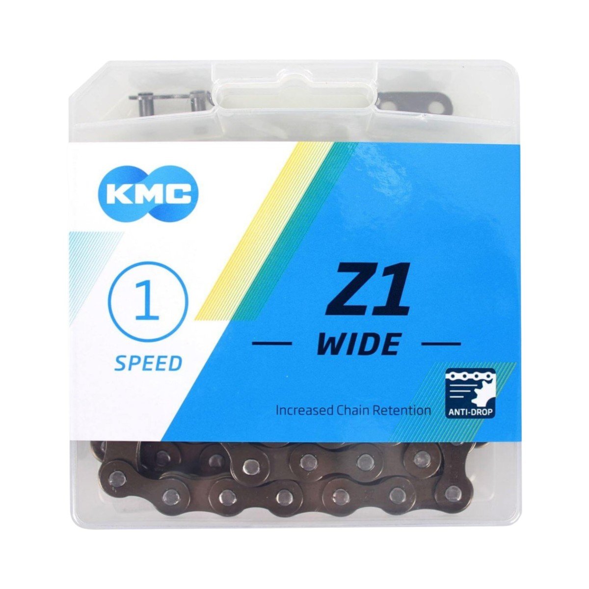 KMC Z1 Wide 1/8'' ketting 112s bruin