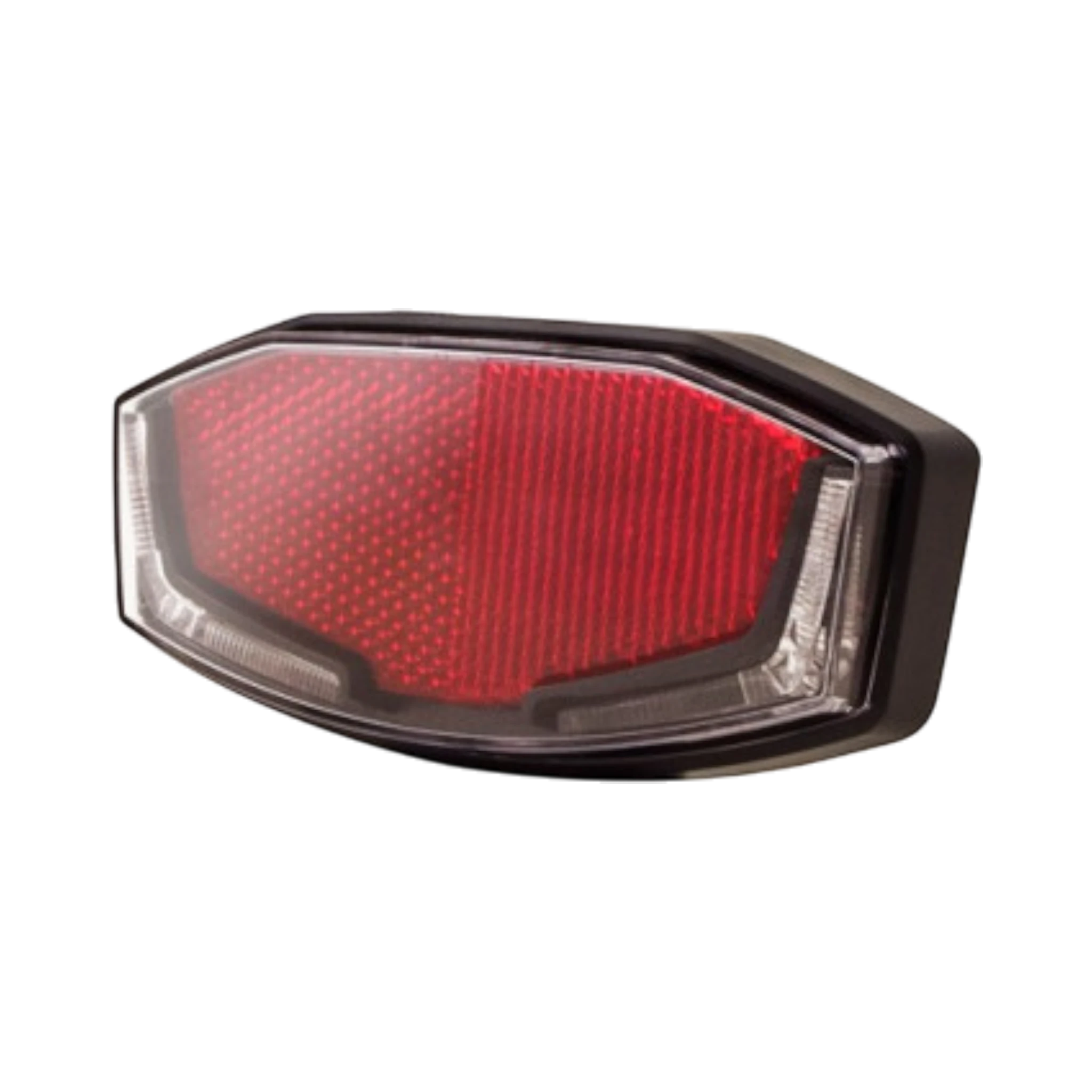 RYDERZ Spanninga Lineo XB battery-powered red bicycle rear light with a sleek black housing