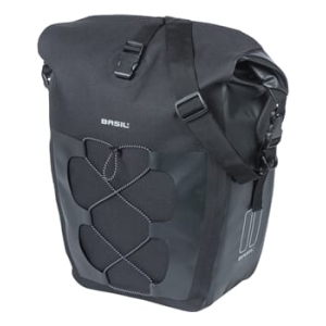 Basil Navigator Waterproof L Enkele Fietstas 25-31L Zwart