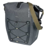 Basil Navigator Storm MIK Side L Enkele Fietstas 25-31L Zwart