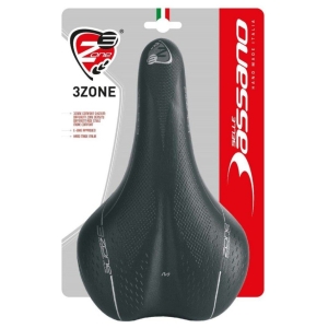 Selle Bassano Volare M X33 Fietszadel Heren Zwart