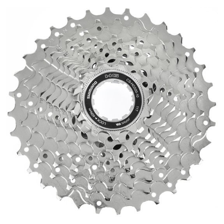 Shimano Tiagra HG500 10-Speed Cassette 11-32T Zilver