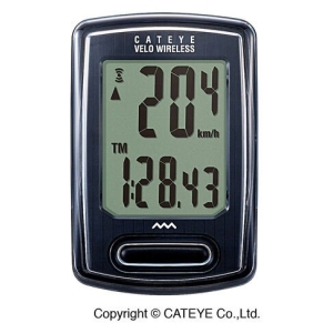 Cateye Velo CC-VT230W Draadloze Fietscomputer Zwart