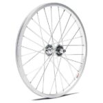 HZB Voorwiel 16'' / 305 Aluminium Vaste As Zilver