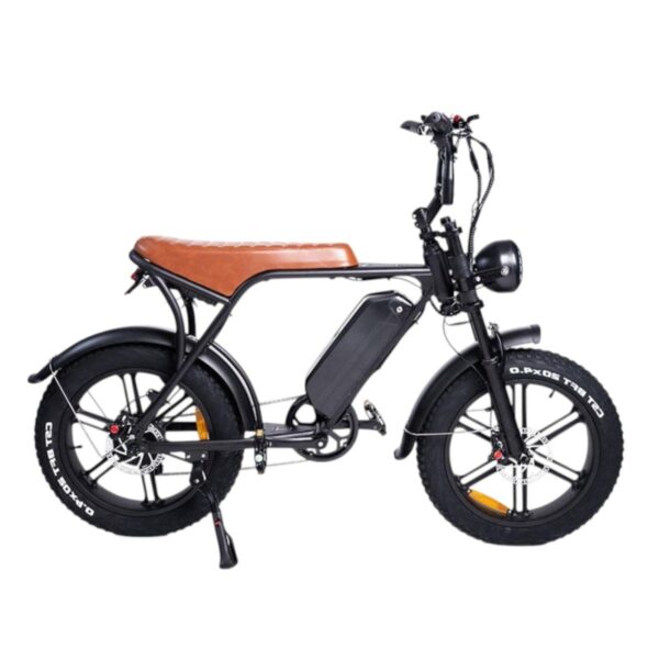 OUXI V8.4 Fatbike Zwart / Bruin 2025