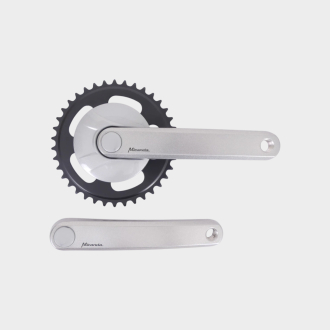 Crankstel 38T Miranda Classic Q:12 Disc zilver