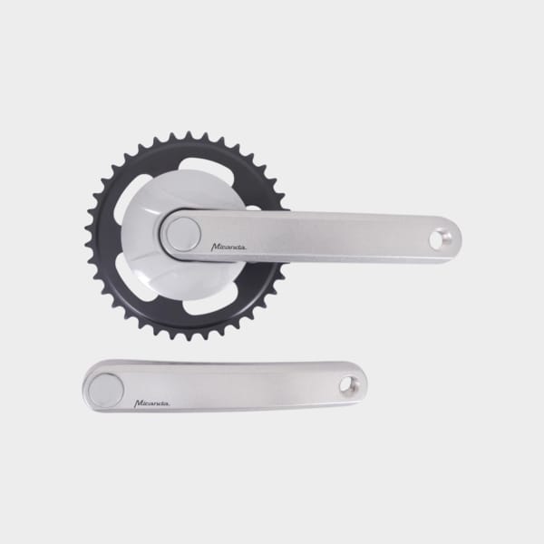 Crankstel 38T Miranda Classic Q:12 Disc zilver