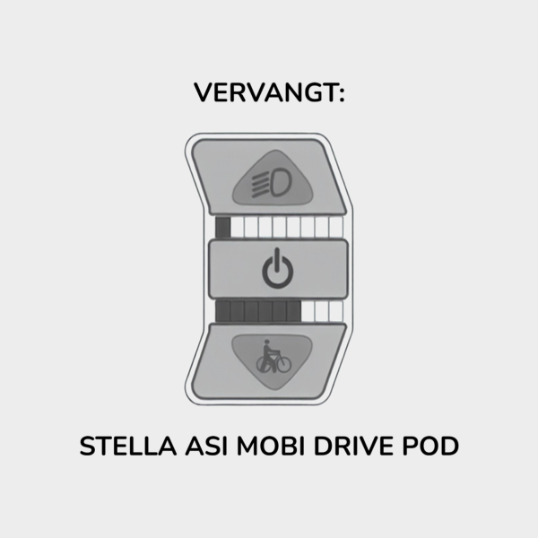 Stella ASI Mobi Drive Connect - E-Bike POD Bedieningsunit - Afbeelding 4