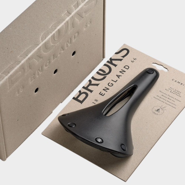 Fietszadel | Brooks C17 Carved Cambium All Weather zwart - Afbeelding 8