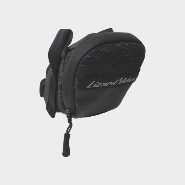 Zadeltas LizardSkins Super Cache jet black