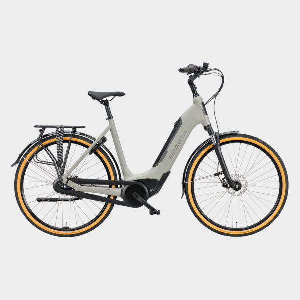 Sparta c-Grid Fit Smart - e-Bike - Lage Instap- Betongrijs Mat - 2025
