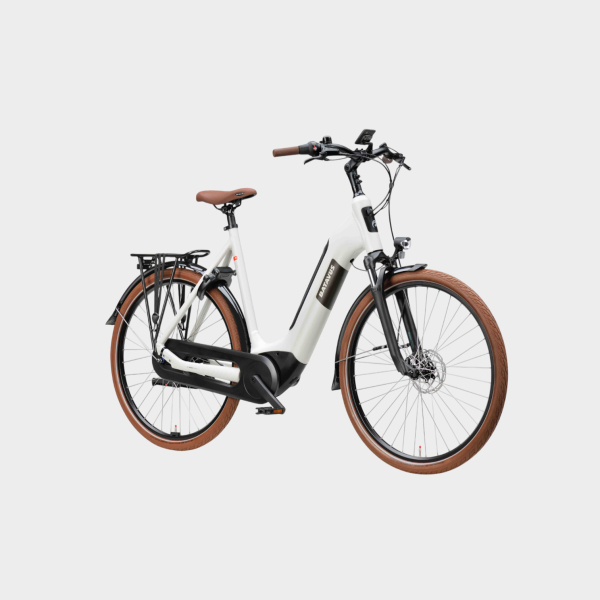 Batavus Altura E-go Power Pro Smart - e-Bike - Lage Instap - Lichtgrijs Mat - 2025 - Afbeelding 2