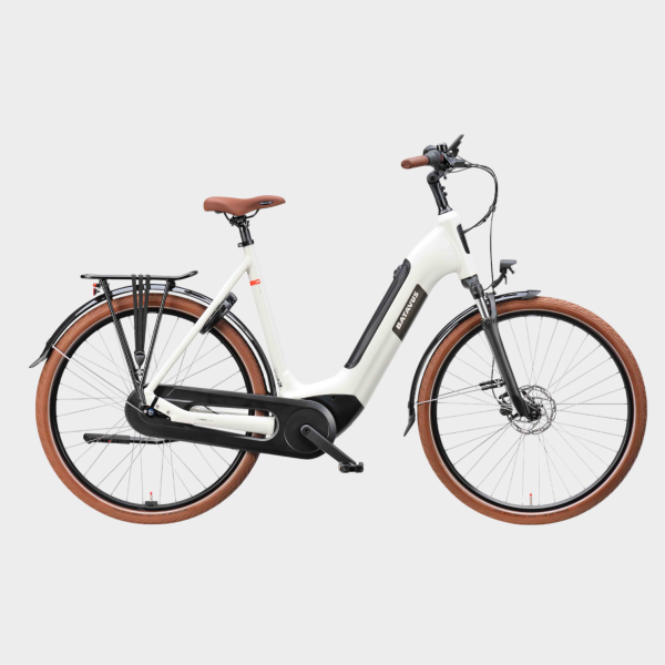 Batavus Altura E-go Power Pro Smart - e-Bike - Lage Instap - Lichtgrijs Mat - 2025